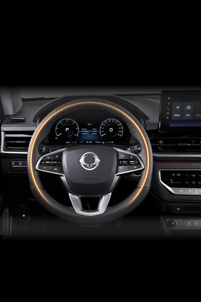 Θερμαινόμενο & ρυθμιζόμενο τιμόνι