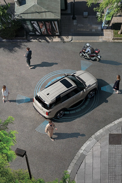 Προστασία BSD και στις 4 γωνίες